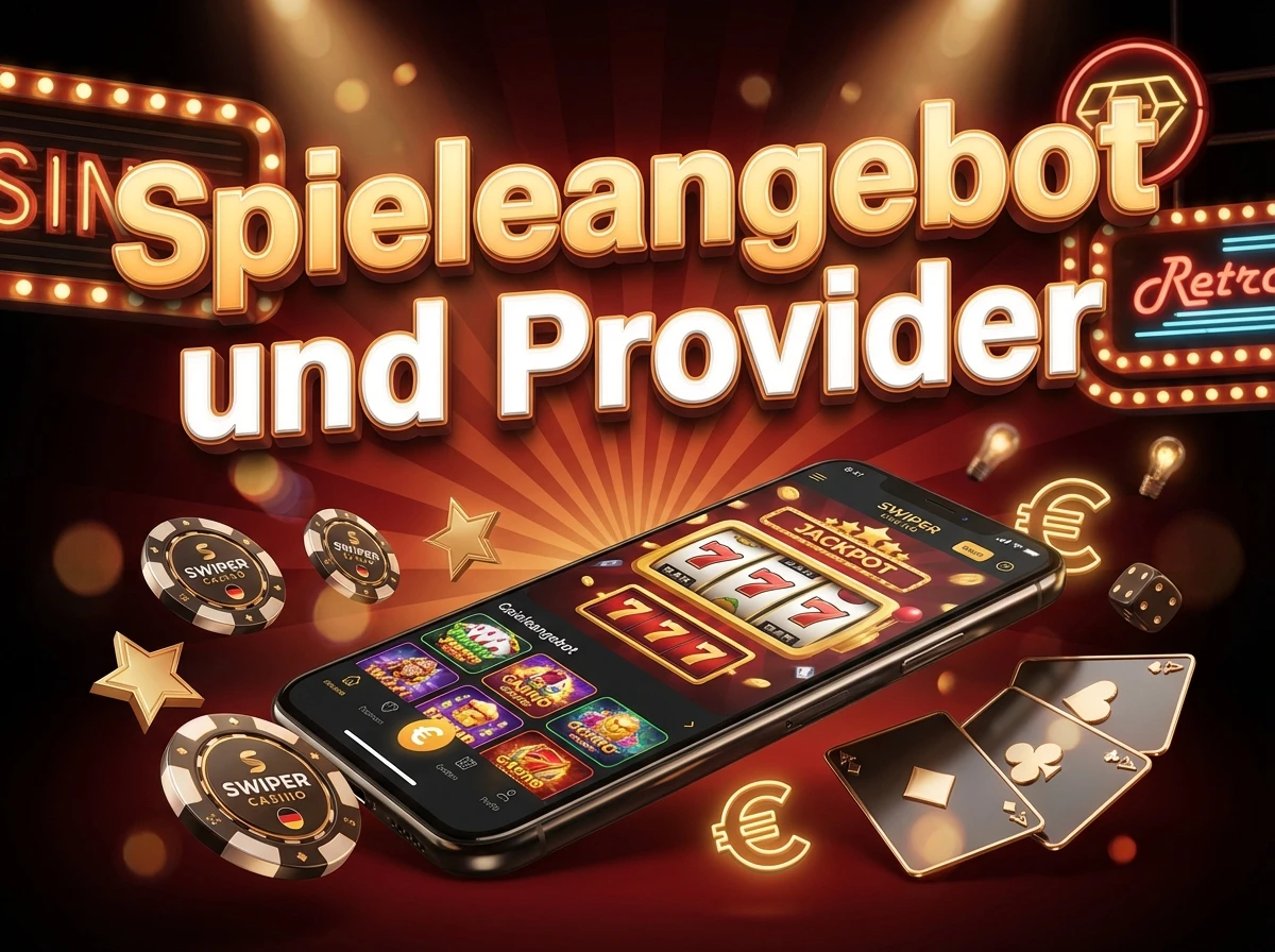Spieleangebot und Provider